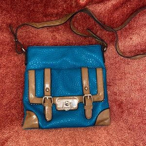 Dark turquoise crossbody